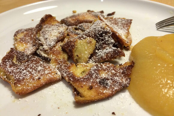 Bild von einer Portion Kaiserschmarrn